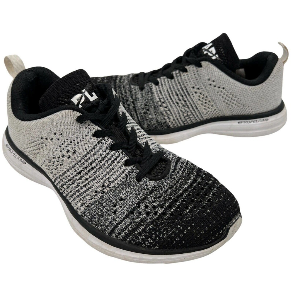 APL Womens Techloom Pro Sneaker Shoes White Ombre 8 US